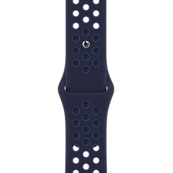 Apple Nike Sport Band für Apple Watch Series 1-10 / SE / Ultra (2) - 42/44/45/46/49 mm - Midnight Navy/Mystic Navy