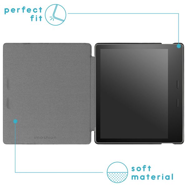imoshion Slim Hard Case Klapphülle Amazon Kindle Oasis 3 - Dunkelblau