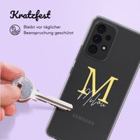 Hülle mit eigenem Foto und/oder Text Samsung Galaxy A53 - Letter