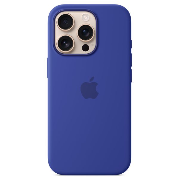 Apple Silikon-Case MagSafe für das iPhone 16 Pro - Ultramarine