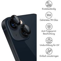 imoshion ﻿2er-Pack Objektivschutz für Kamera für das iPhone 14 / 14 Plus - Schwarz