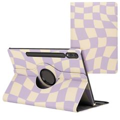 imoshion 360° drehbare Design Klapphülle Samsung Galaxy Tab S10 Plus / Tab S9 FE Plus / Tab S9 Plus - Dancing Cubes