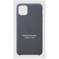 Apple Leder-Case Midnight Blue für das Apple iPhone 11 Pro Max