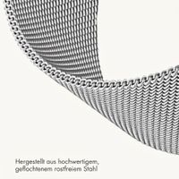 imoshion Mailändische Magnetarmband für Samsung Galaxy Watch Ultra 2 (2026) / Ultra (2024/2025) - Silber