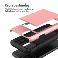 imoshion Backcover mit Kartenfach für das iPhone 11 Pro - Rose Gold