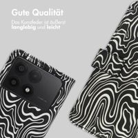 imoshion Design Klapphülle Xiaomi Poco X6 Pro - Black And White