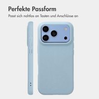 imoshion Texture Backcover Apple iPhone 18 Pro / 17 Pro - Hellblau