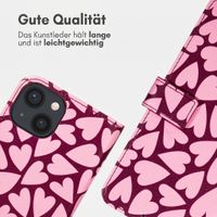 imoshion Design Klapphülle Apple iPhone 15 - Hearty Blush