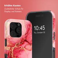 Selencia Vivid Tough Back Cover mit MagSafe für das iPhone 16 Pro - Rosy Marble