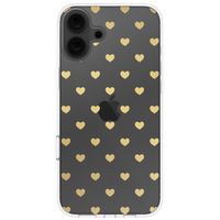 imoshion Design Hülle iPhone 16 - Golden Hearts