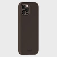 Holdit Silicone Case für das Apple iPhone 12 / 12 Pro - Chocolate
