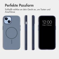imoshion Color Backcover mit Thin MagSafe Ring Apple iPhone 14 / 13 - Dunkelblau