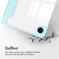 imoshion Trifold Hardcase Klapphülle Samsung Galaxy Tab A11 Plus - Hellblau