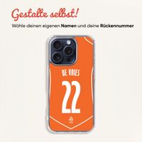 Gestalte dein eigene transparentes Nederlands Elftal Backcover Apple iPhone 16 Pro - Niederländische Nationalmannschaft '04