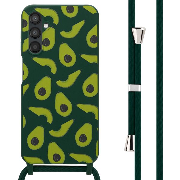 imoshion Silikonhülle design mit Band für das Samsung Galaxy A25 (5G) - Avocado Green