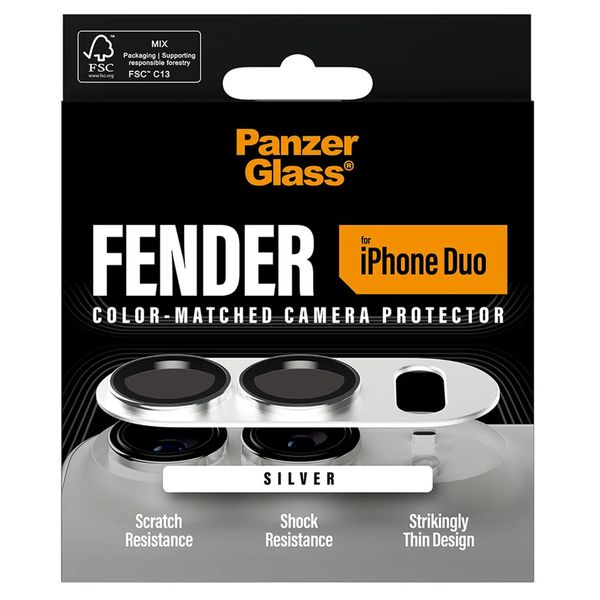 PanzerGlass Fender Kameraschutz Apple iPhone Duo - White