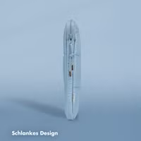 Selencia Puffy Laptop Hülle 13-14 Zoll - Laptop Sleeve - Slate Blue