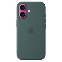 Apple Silikon-Case MagSafe für das Apple iPhone 16 - Lake Green