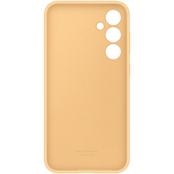 Samsung Original Silikon Cover für das Galaxy S23 FE - Apricot