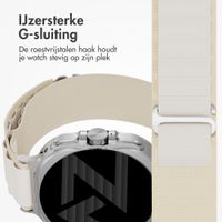 Accezz Nylon Alpine Armband für Samsung Galaxy Watch Ultra 2 (2026) / Ultra (2024/2025) - Polarstern