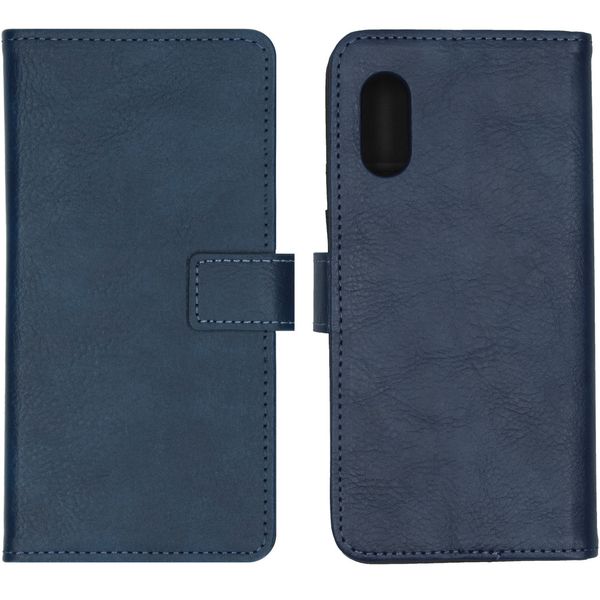 imoshion Luxuriöse Klapphülle Blau Samsung Galaxy Xcover Pro