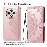 imoshion Mandala Klapphülle für das Oppo Reno 12F 5G - Rose Gold