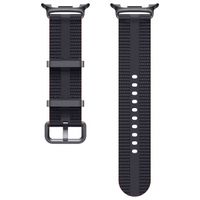 Samsung Original Athleisure Armband für das  Samsung Galaxy Watch 8 (40/44mm) / Classic (46mm) - S/M - Graphite