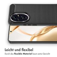 imoshion Brushed Back Cover Honor 200 - Schwarz