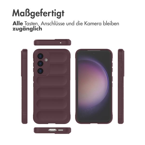 imoshion EasyGrip Backcover für das Samsung Galaxy S23 FE - Aubergine