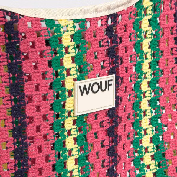 Wouf Crochet T-Shirt Tasche - Tramontane