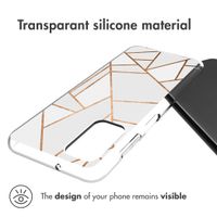 imoshion Design Hülle Samsung Galaxy A13 (4G) - White Graphic