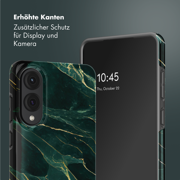 Selencia Vivid Back Cover Samsung Galaxy S25 Edge - Chic Marble Quartz