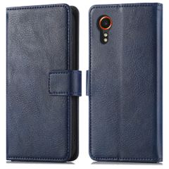 imoshion Luxuriöse Klapphülle Samsung Galaxy Xcover 7 - Dunkelblau