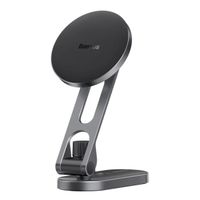 Baseus T-Space Series Magnetische Handyhalterung Auto – Armaturenbrett und Mittelkonsole – MagSafe – Frost Silver