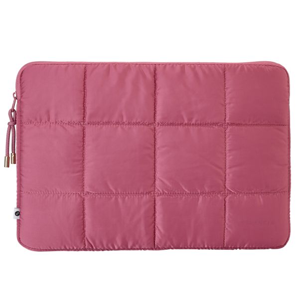 Selencia Puffy Laptop Hülle 13-14 Zoll - Laptop Sleeve - Magenta Fire