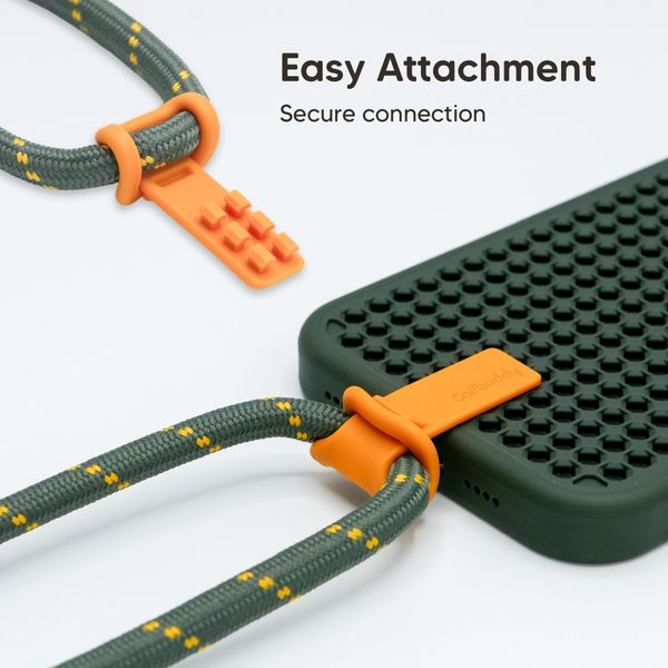 Callbuddy Lanyard - Cross Body Handyband - Olive Ember