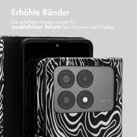 imoshion Design Klapphülle Xiaomi Poco X6 Pro - Black And White