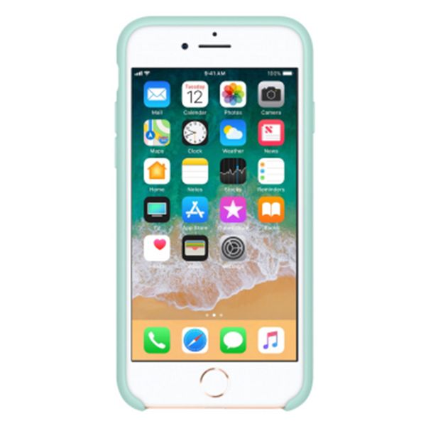 Apple Silikoncase Apple iPhone SE (2022 / 2020) / 8 / 7 - Marine Green