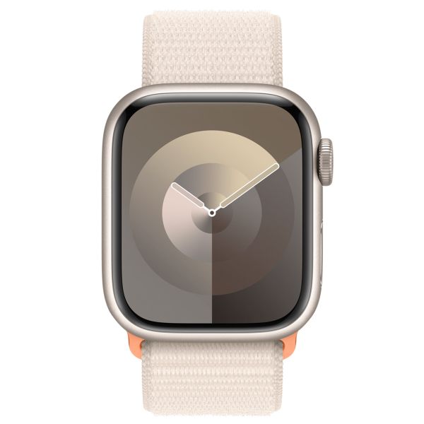 Apple Sport Loop Band für die Apple Watch Series 1 bis 9 / SE (38/40/41 mm) | Series 10 (42 mm) - Starlight