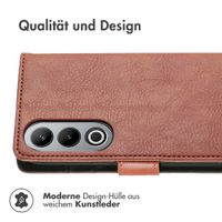 imoshion Luxuriöse Klapphülle OnePlus Nord CE 4 - Braun