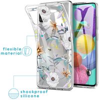 imoshion Design Hülle Samsung Galaxy A51 - Blume - Weiß