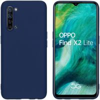 imoshion Color TPU Hülle Dunkelblau für das Oppo Find X2 Lite