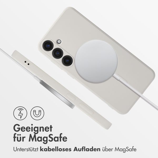 imoshion Color Back Cover mit MagSafe für das Samsung Galaxy S24 Plus - Beige