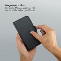 Selencia Olyn Abnehmbare Bookcase mit MagSafe Samsung Galaxy S24 / S25 - Schwarz