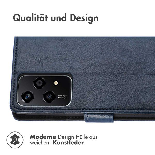 imoshion Luxuriöse Klapphülle Honor 200 Lite - Dunkelblau