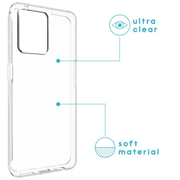 imoshion Gel Case für das Realme 9 Pro Plus - Transparent