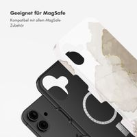 Selencia Vivid Rückabdeckung mit MagSafe Apple iPhone 16 - Marble Light Brown