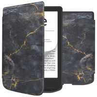 imoshion Design Slim Soft Case Sleepcover Pocketbook Verse / Verse Pro / Verse Pro Color / Vivlio Light / Light HD - Black Marble