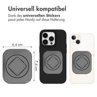 Accezz EasyLock handyhalterung Fahrrad - Inklusive Hülle für das Apple iPhone 15 Pro - Aluminium - 360 Grad drehbar - Schwarz