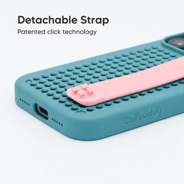 Callbuddy Hülle mit Strap Apple iPhone 17 Pro - Miami Vice